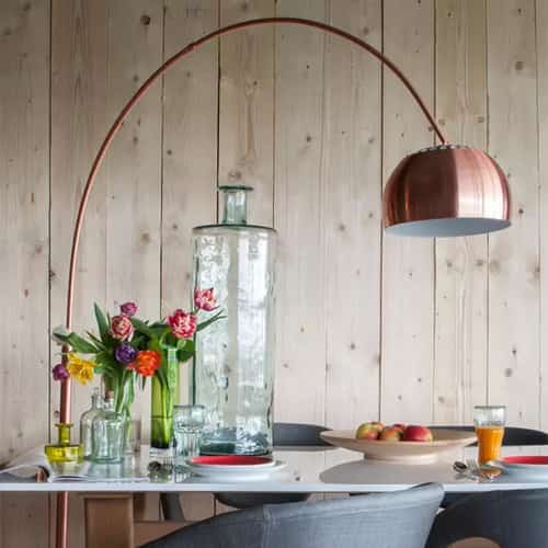 SAVE - Zuiver Metal Bow Floor Lamp