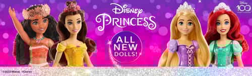 Shop all new Disney Princess dolls