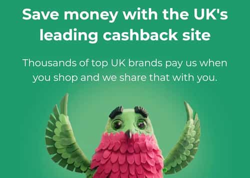 £10 SIGNUP BONUS + CASHBACK ON YOUR SHOPPING