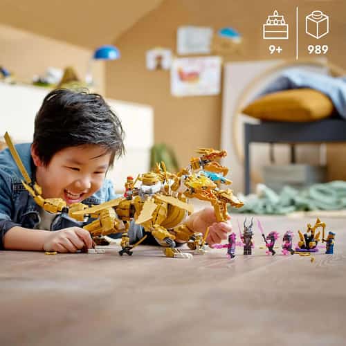 SAVE - LEGO NINJAGO LLOYD’S GOLDEN ULTRA DRAGON