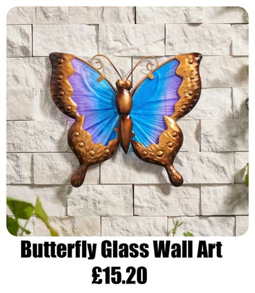 Butterfly Glass Wall Art π Β£15.20