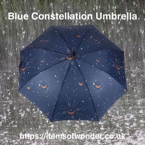 Blue Constellation Umbrella