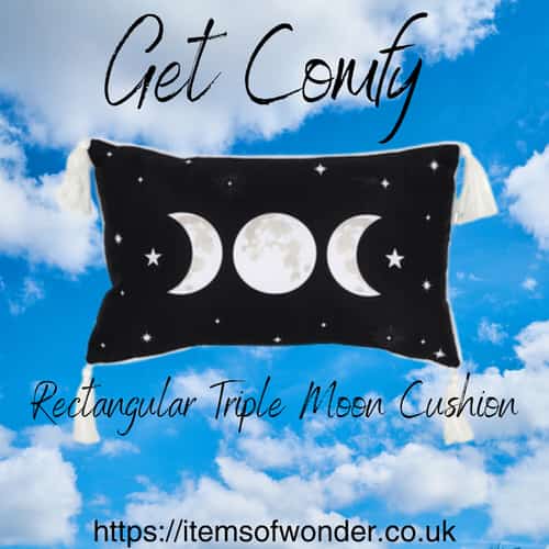 Rectangular Triple Moon Cushion
