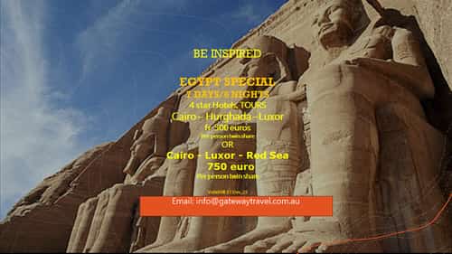 Egypt 7 days Tour from 500 euros