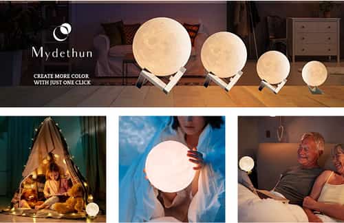 Luminous Lunar Elegance: Decor Moon