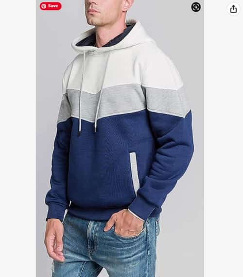 Urban Comfort: Men's Classic Hoodie for Style and Warmth