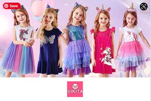 Enchanted Garden Girls' Froq - Whimsical Beauty for Little Princesses