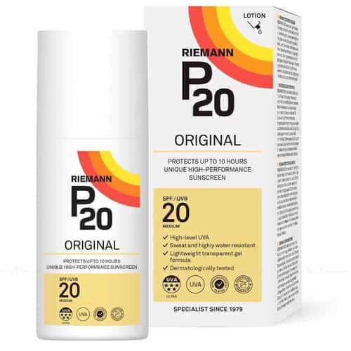 Stay Protected and Save: RIEMANN P20 Original SPF20 Lotion Deal!