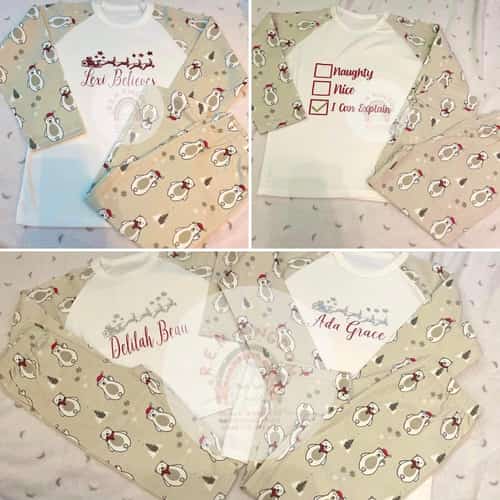 Personalised Christmas PJs