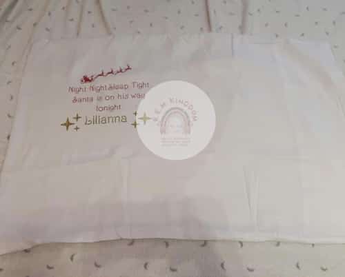 Christmas Eve Pillow Case
