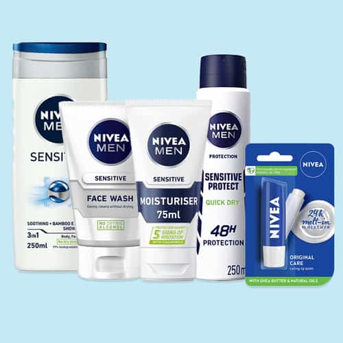 WIN this Nivea Men Sensitive Complete Collection