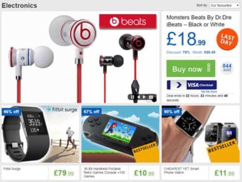 At Least 10% off all Gadgets and Electronics