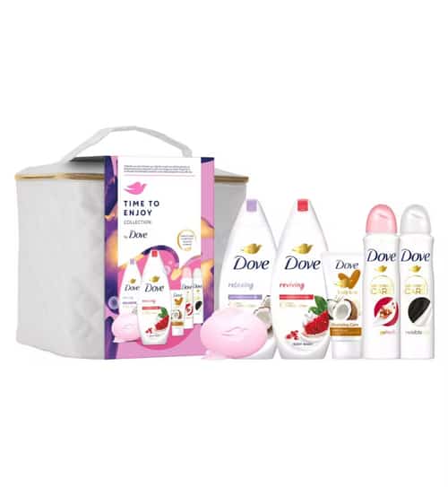 Pamper Yourself for Less: Better than Half Price on Dove Time to Enjoy Collection Gift Set!