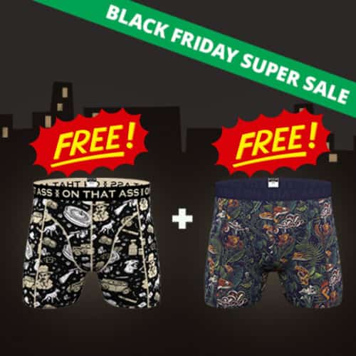 2 FREE Pairs of Men's Boxer Shorts with FreeClub