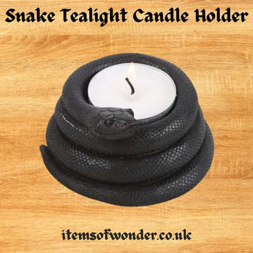 Snake Tealight Candle Holder