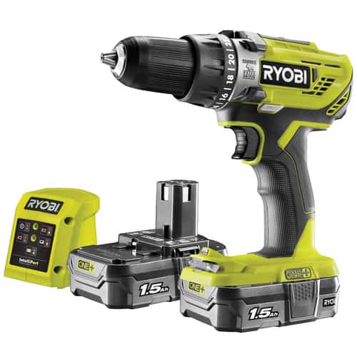 WIN this Ryobi 18V Cordless Combi Drill Starter Kit