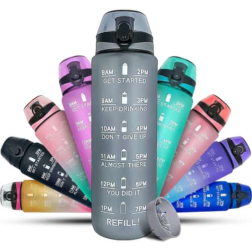 WIN this 1L Motivational Sports Water Bottle