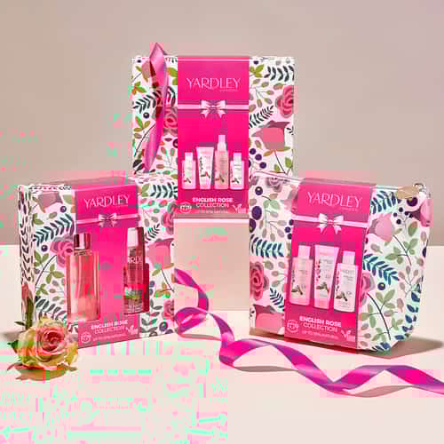 WIN this Yardley London Rose Bath & Body Set