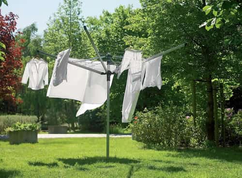 Effortless Drying: Save £30 on the Brabantia Lift-O-Matic 4 Arm Rotary Airer!