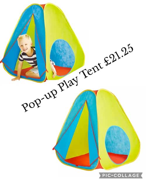 Pop-up Play Tent £21.25