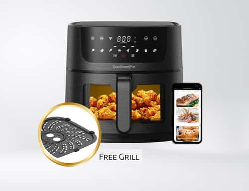 📢Special Offer🔥Cook Smart and Eat healthy | Smart Air Fryer + FREE GRILL 🏷️🎁