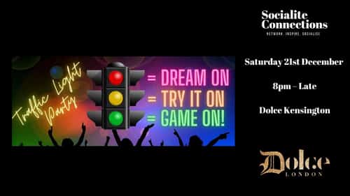 BIG SINGLES Traffic Light Party at Dolce Kensington (All Ages Welcome)
