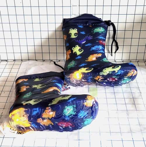 Beck Boy's Monsters Flashing Heel Wellington Snow Boots Wellies UK 12.5 EU 31