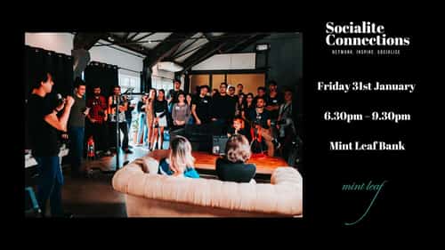 Connecting Film, TV, Music, & Media Professionals at Mint Leaf Bank