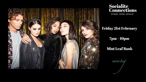 London Fashion Week Networking & Elevator Pitch at Mint Leaf Bank