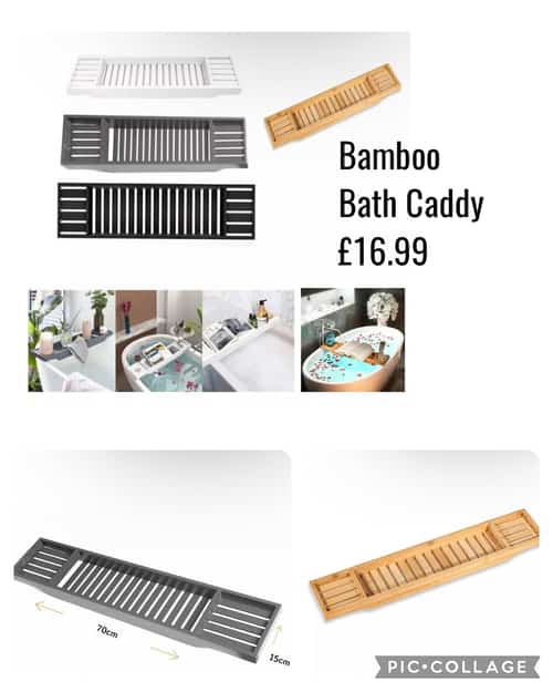 Bamboo Bath Caddy £16.99