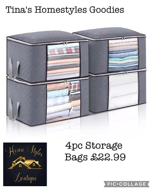 4pc Storage Bags Β£22.99