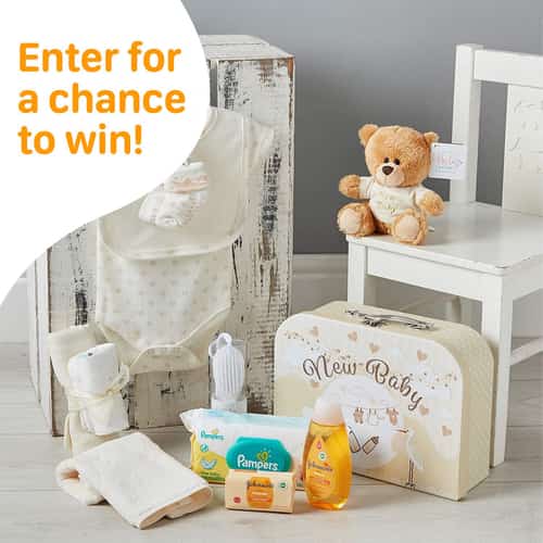 WIN a Johnson's Newborn Baby Essentials Hamper