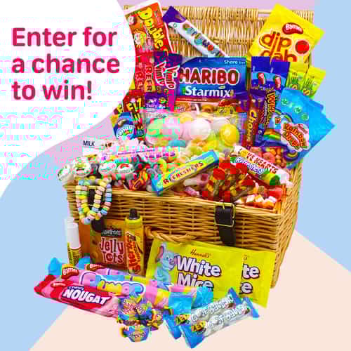 WIN this Mega Retro Sweets Basket