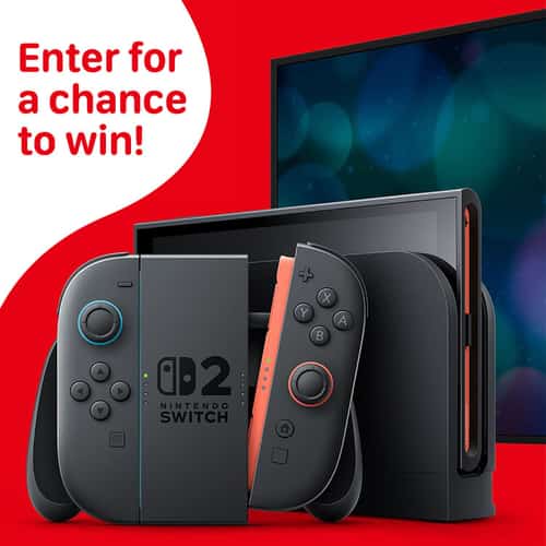 WIN the Nintendo Switch 2 (Worth £400)