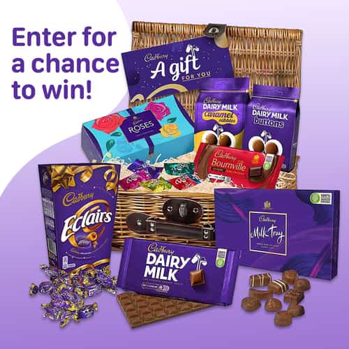WIN this Cadbury Classic Chocolate Basket