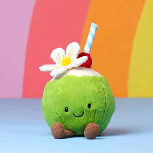 WIN the New Jellycat Amuseables Aruba Coconut