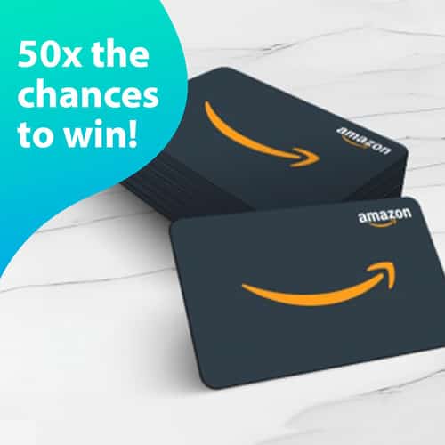 WIN: 50 x Amazon Gift Cards - 50 Different Winners