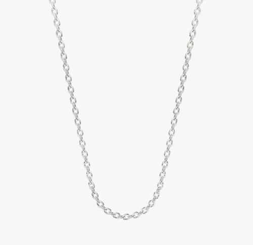 Save 20% – John Greed Signature Silver 1.2mm Cable Chain 50cm! ⛓️💫