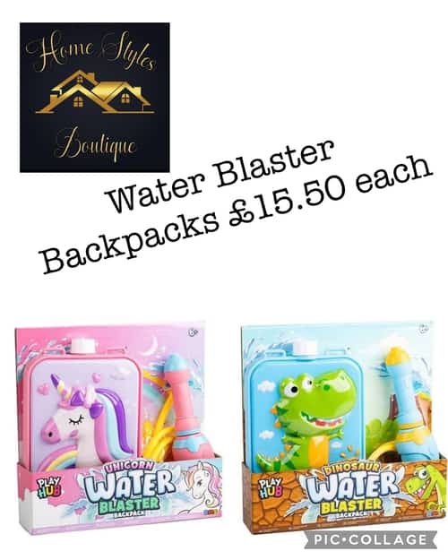 Water Blaster Backpacks Β£15.50