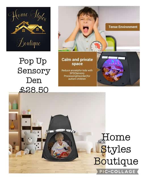 Pop Up Sensory Den Β£28.50