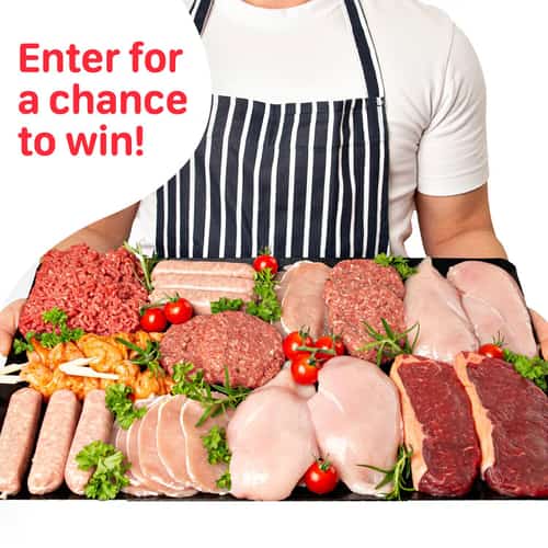 WIN this Butcher's Best Selection Meat Hamper