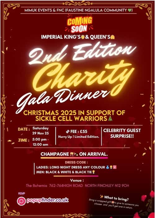 Second Edition Charity Gala Dinner Event