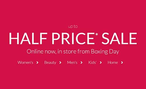 The Debenhams January Sale