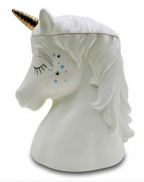 Unicorn-shaped Cookie Jar