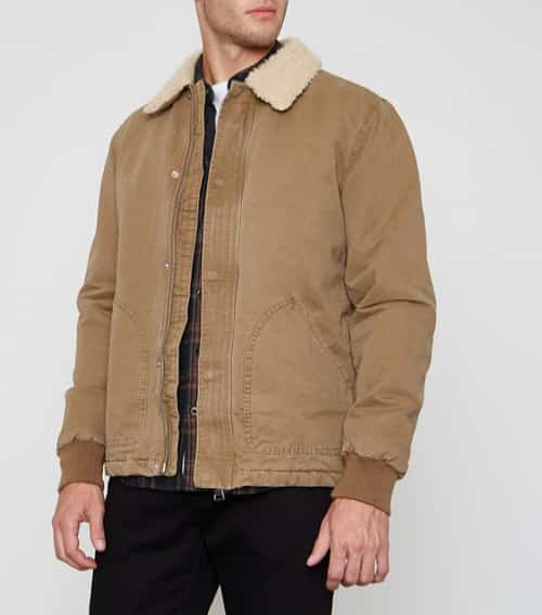SALE - Stone borg collar jacket: SAVE £40.00!