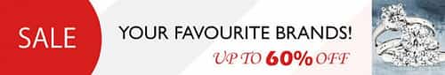 SALE - Up to 60% off Watches, Jewellery, Leather!