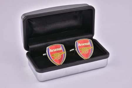 Arsenal FC Official Pewter Cufflinks - Reduced to only £17.49