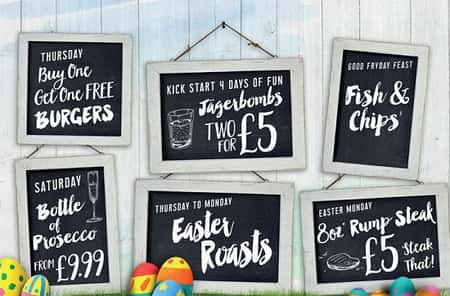 Join us for our Easter Weekend Bank Holiday Bonanza!