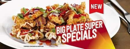Tuesday Deal - Big Plate Specials - ONLY £6!