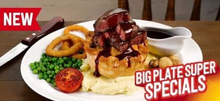 NEW MENU - Try our STEAK ON A PIE or our FREAKSHAKE CAKE!